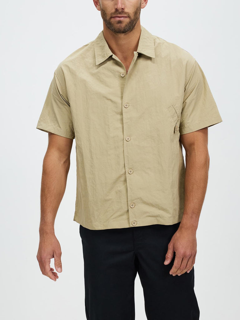 Mens Short Sleeve Lightweight Breathable Outdoor Fishing Shirt