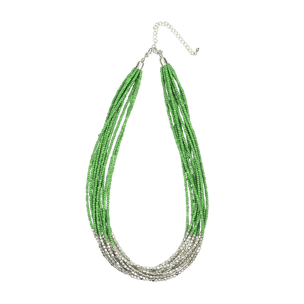 KAJA SS 16 Necklace Green / O/S / Glass and Metal ANTHEA - Necklace Green