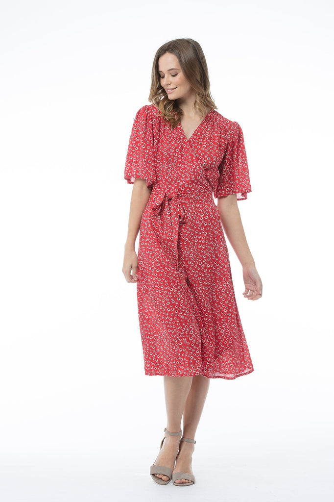SS2018 Clothing Dress MARTHA Dress - Red Print