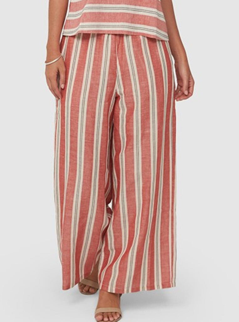 SS2020 Clothing Pants KLARA Pants | Red Stripe