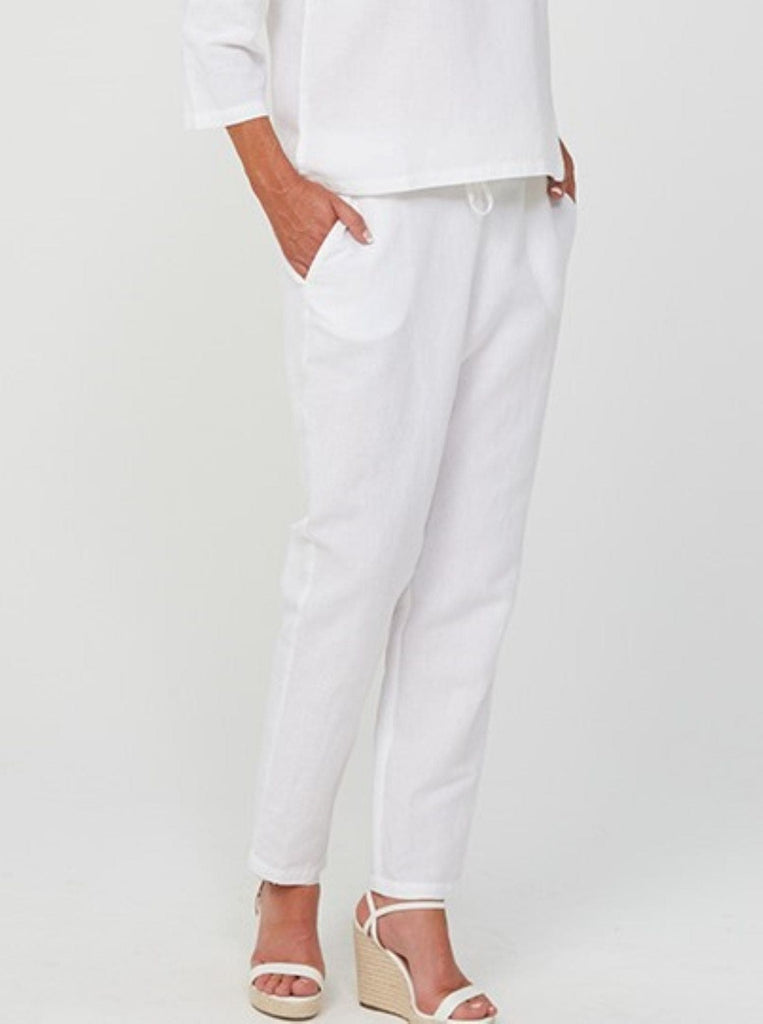 SS2020 Clothing Pants NATALIE Pants | White