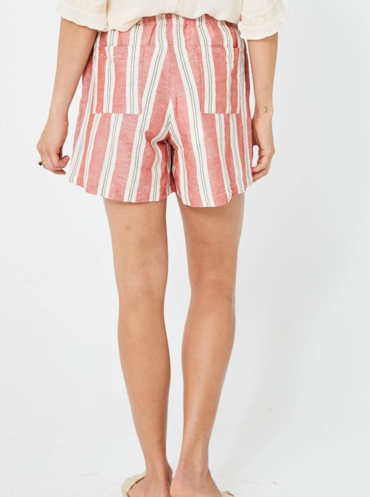 SS2020 Clothing Shorts RITA Shorts | Red Stripe