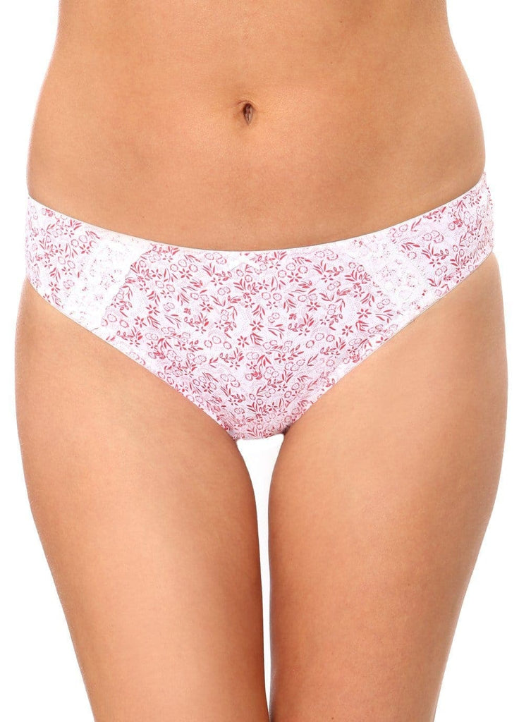 Underwear Of Sweden G-String Eva G-STRING RaspberryFloralPrint