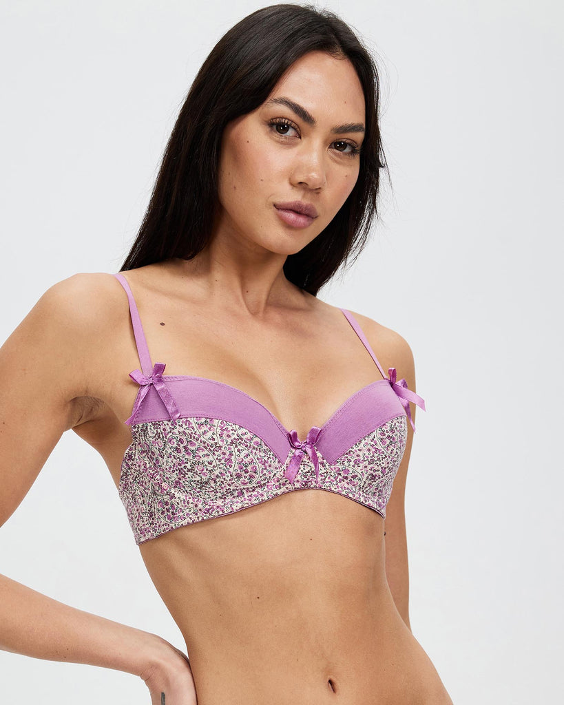 Underwear Of Sweden Matilda Bra Lavender  - Padded