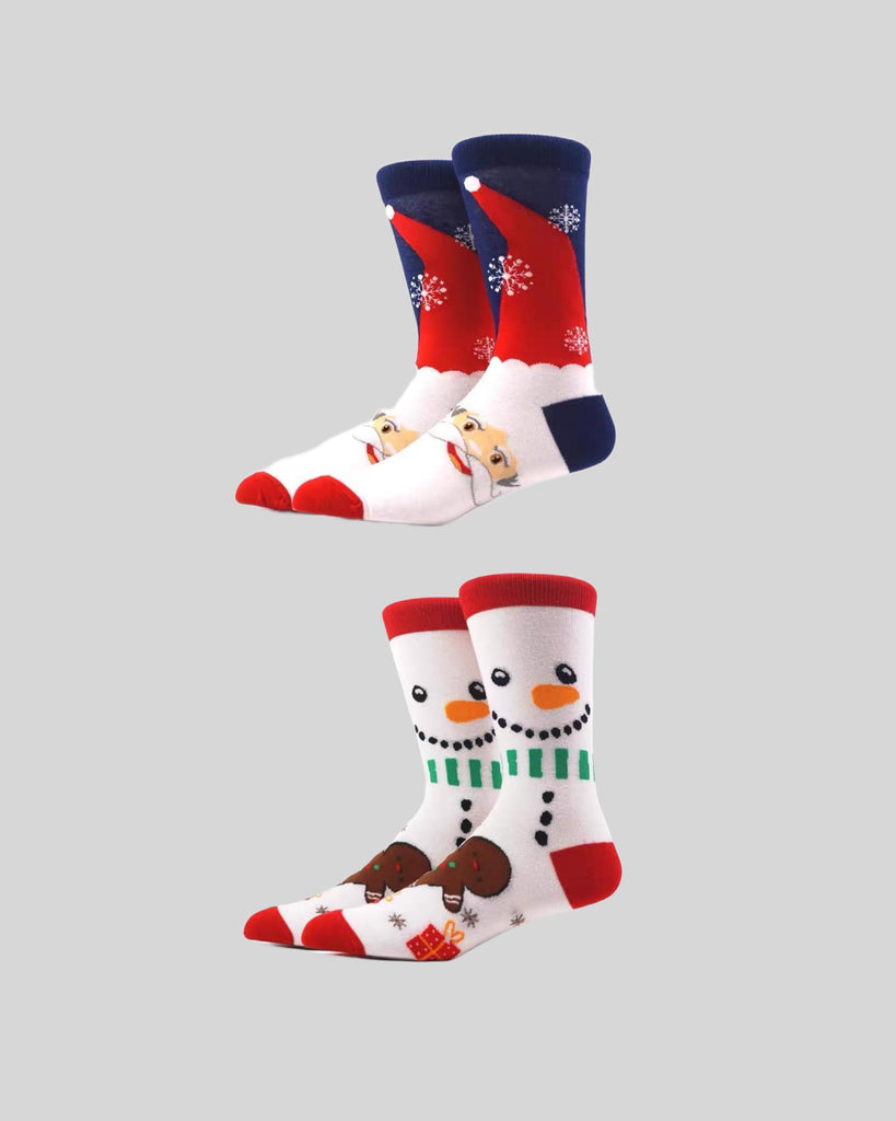 Interesting Colorful Novel and Comfortable Holiday Socks Christmas Socks