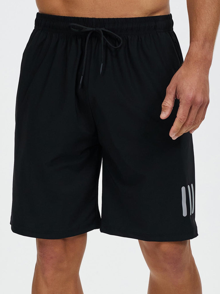 Men's Summer Breathable Short Casual Drawstring Sports Baskeball Shorts