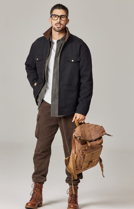  Men's Cotton Canvas Jacket-Heritage Jacket