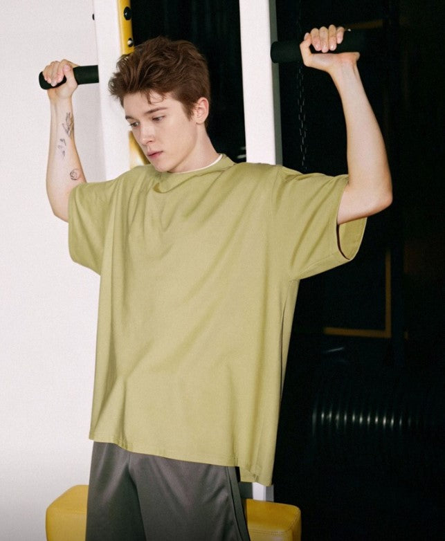 Men's Workout  Shirts Quick-Dry Athletic Gym Tops Moisture Wicking  Breathable Tee Short Sleeve -Crisp Tee
