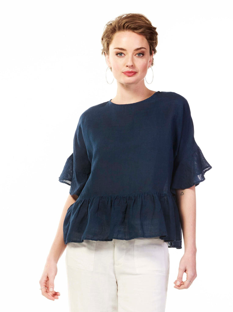 SS2019 Clothing Top MONA Top - navy
