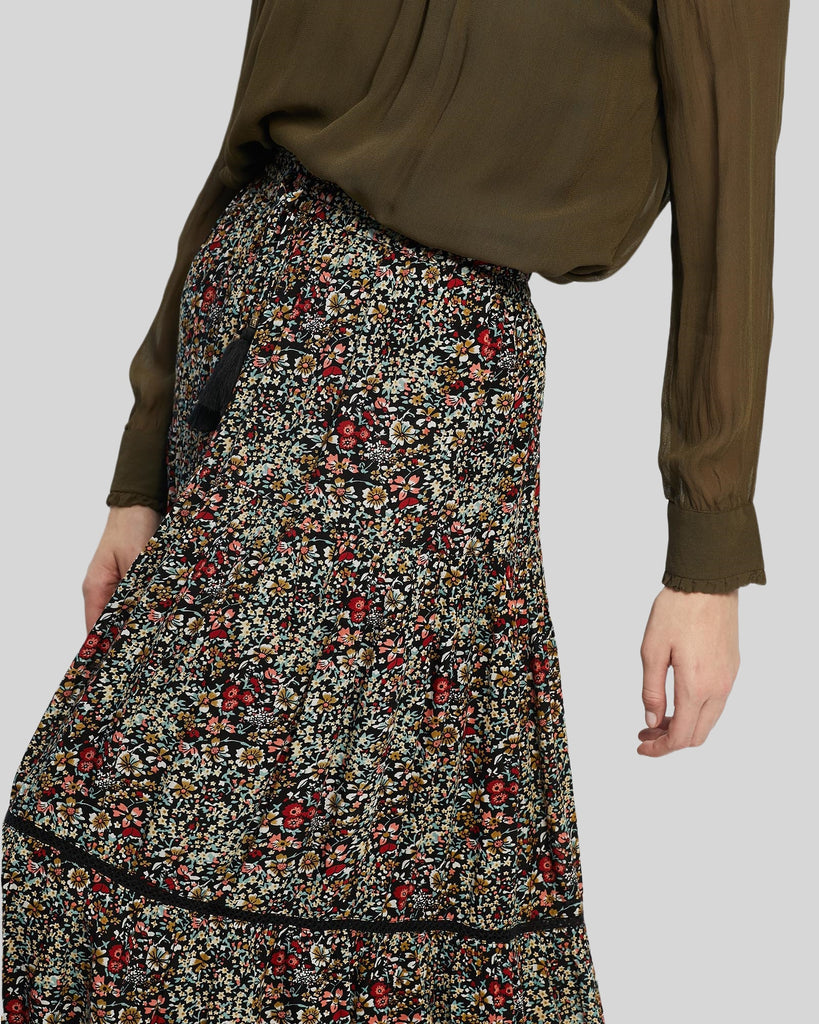 Woman Winter Maxi Floral Skirt Darcy Skirt | Floral Print