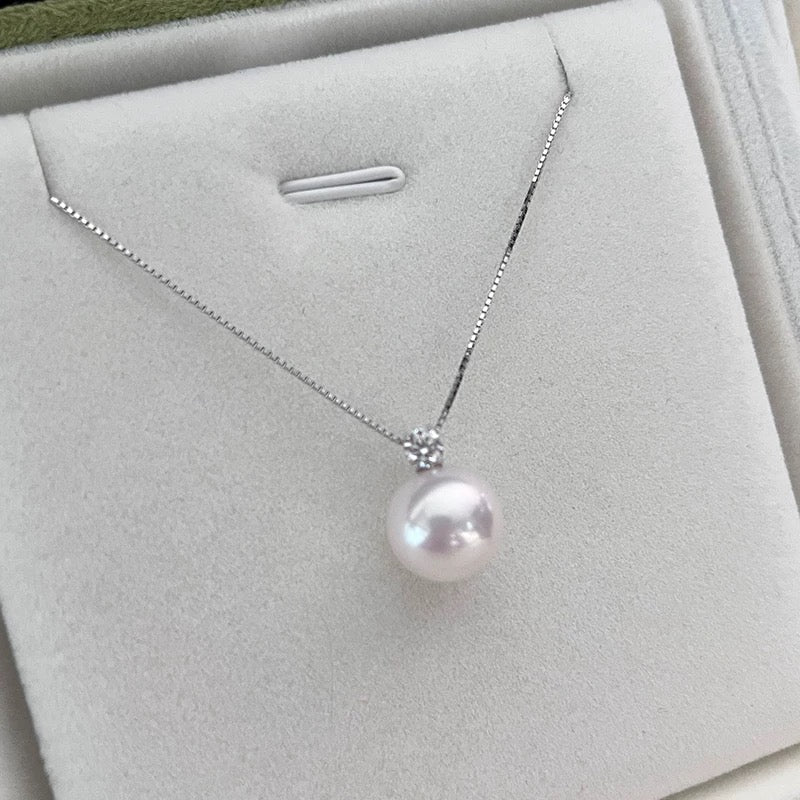 Women Pearl Necklace-Meshi Necklace