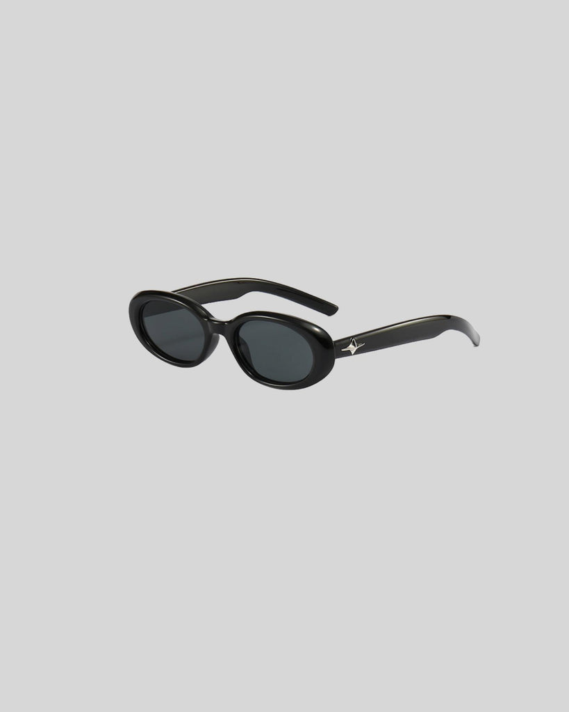 Cat's eye UV resistant small frame sunglasses
