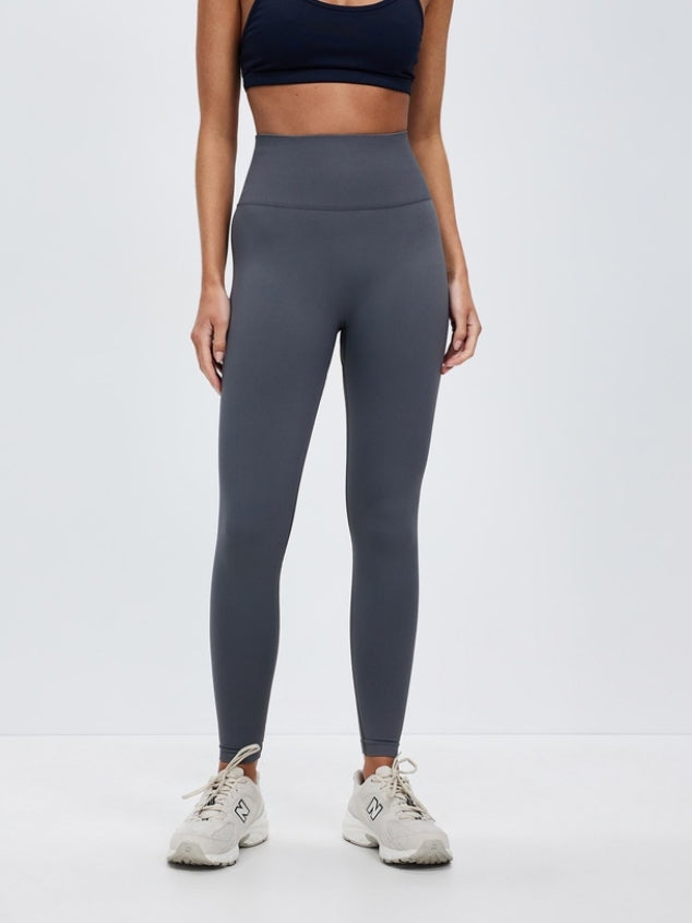 Leggings for Women Non See Through-Workout High Waisted Tummy Control Running Grey Yoga Pants
