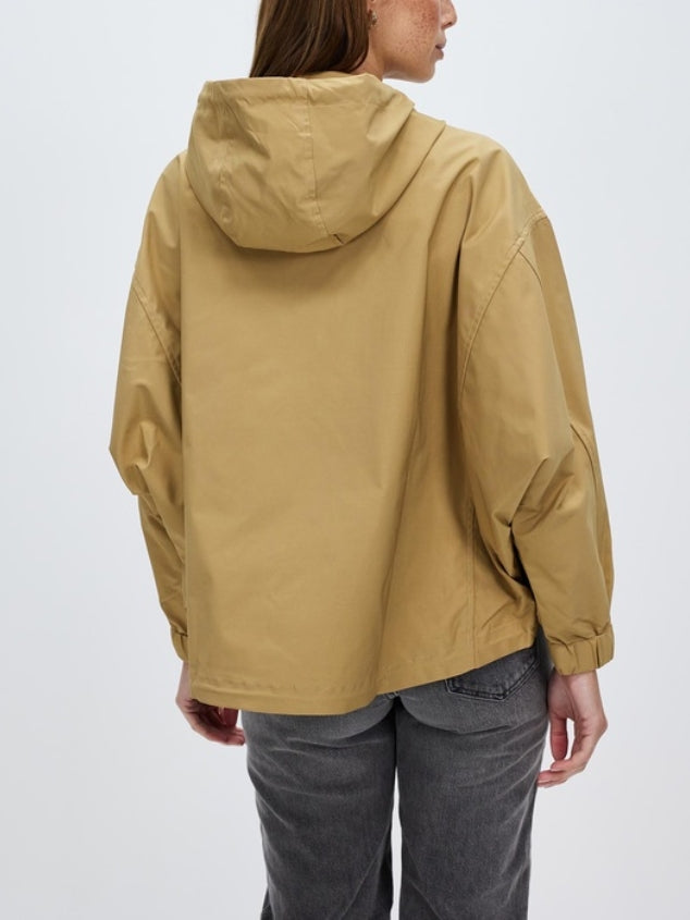 Windproof casual fashion jacket, lightweight and adjustable windbreaker for women
