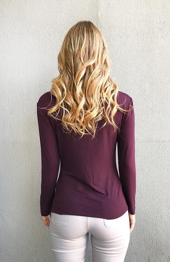 AW19 Clothing Top BECKY Top - Purple