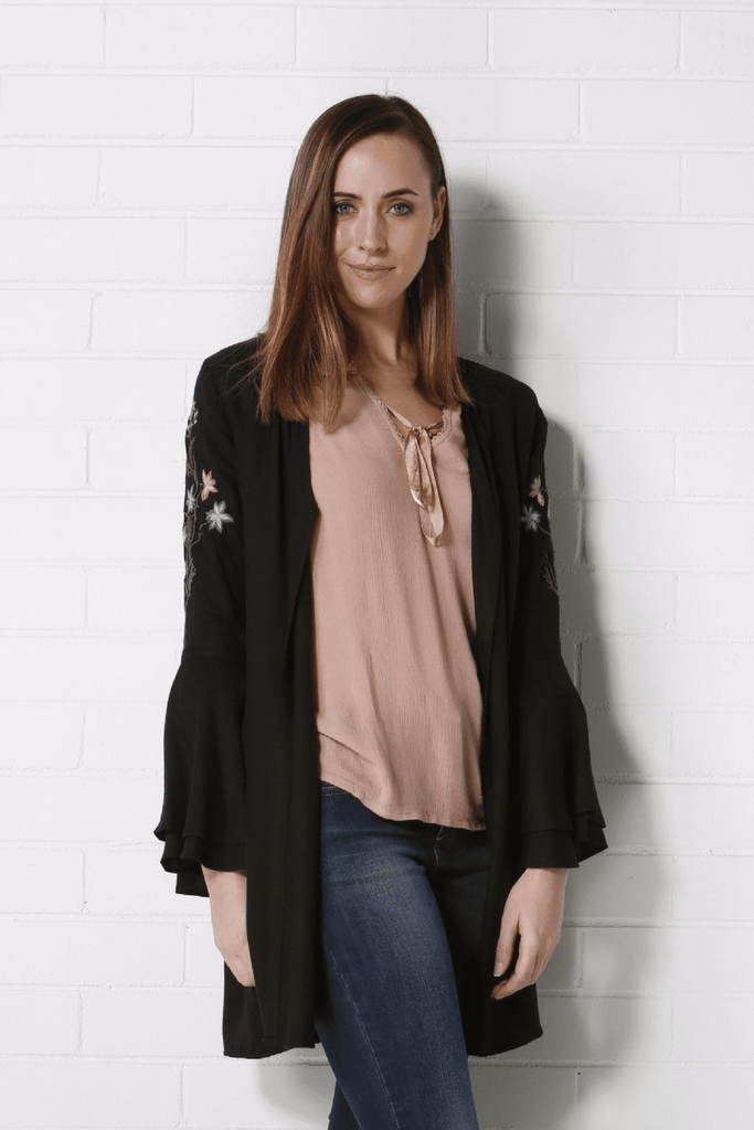 AW2018 Clothing Knits/Jackets RHIANNA Cardigan- Black