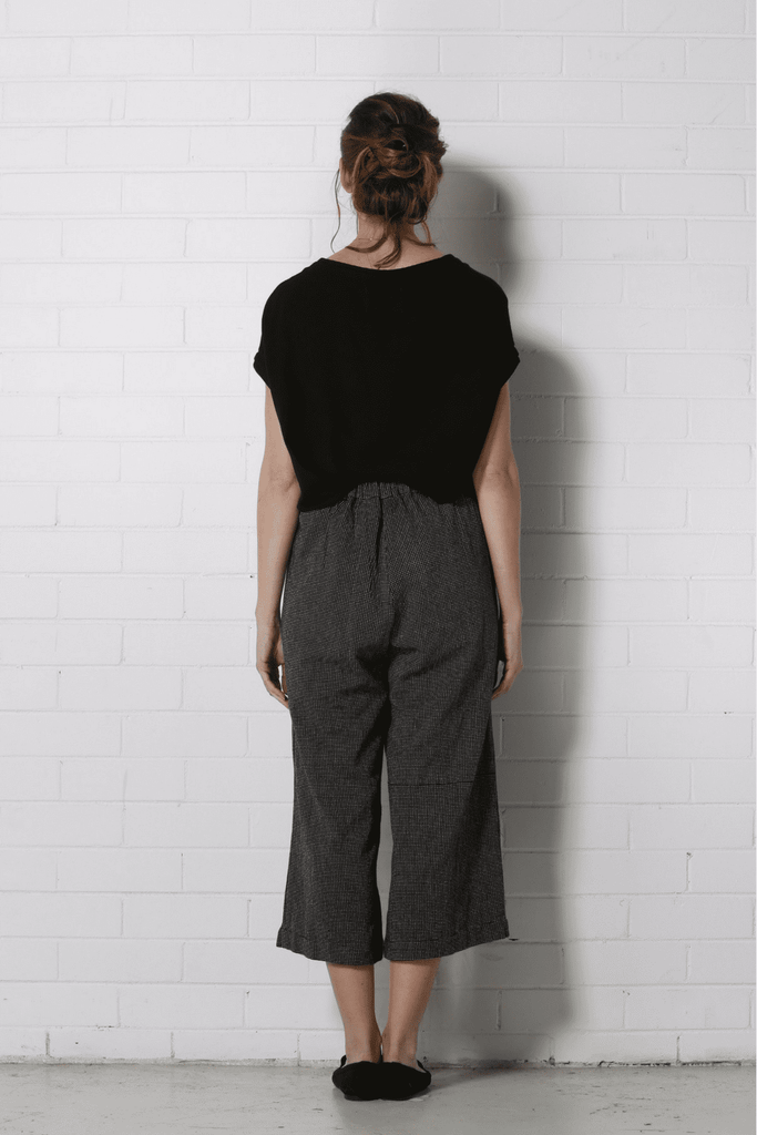 AW2018 Clothing Pants ZELDA Pants - Black/White