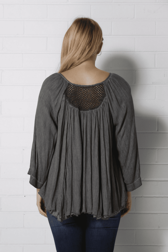AW2018 Clothing Top PAIGE Top - Grey