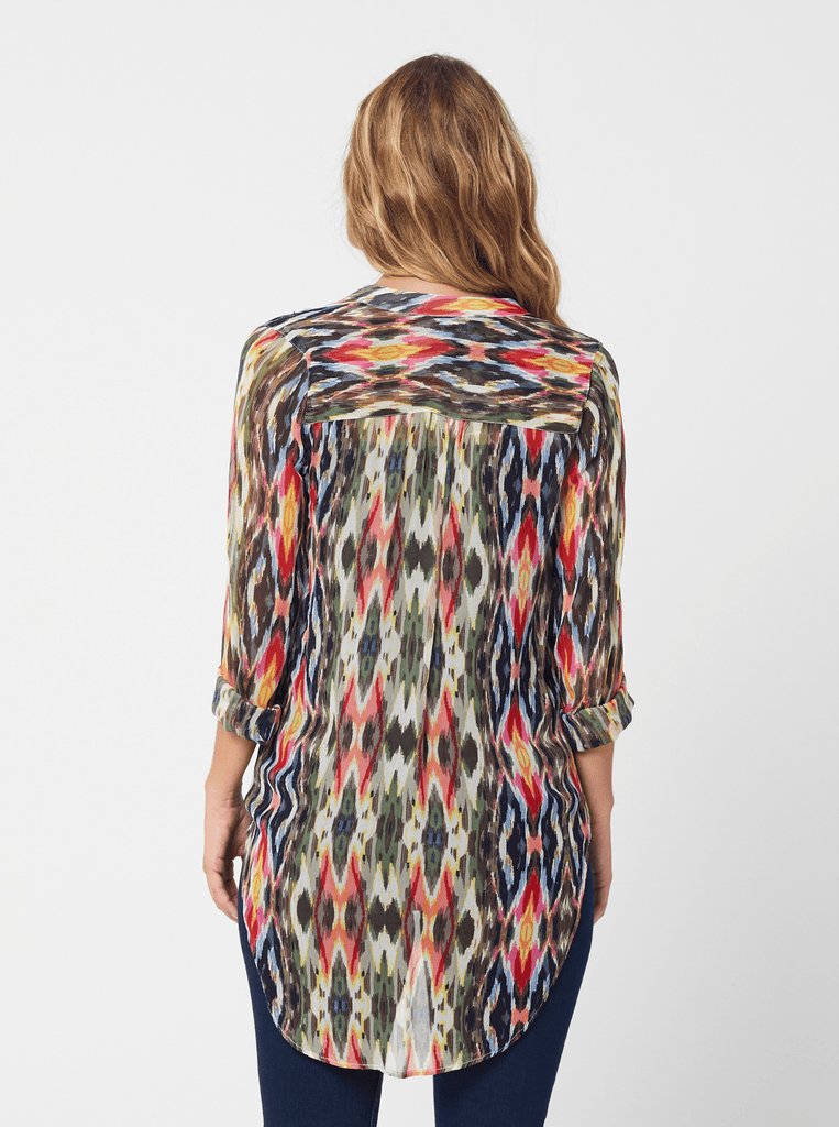 AW2020 Clothing Top FIONA Top - Scarf Print