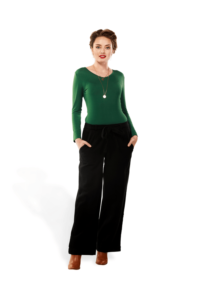 AW2020 Clothing Top MICHELLE Top -Green