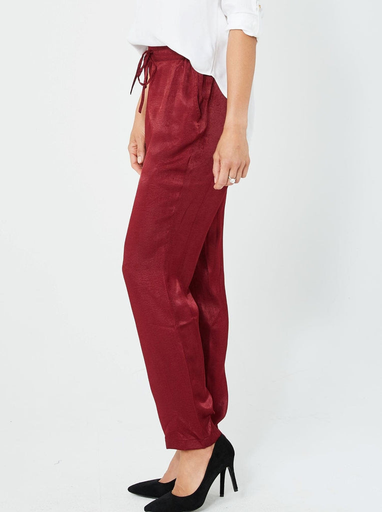 AW2021 Bottoms Fabina Trousers | Red