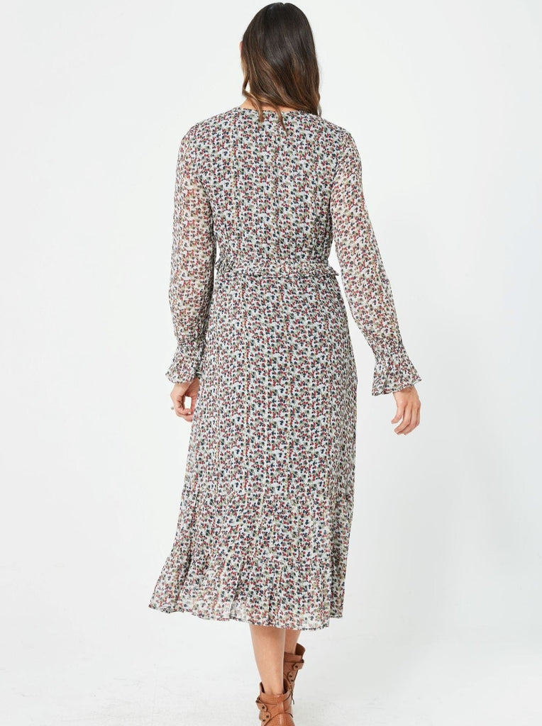 AW2021 Dress Joy Dress | Floral Print/Viscose Lurex