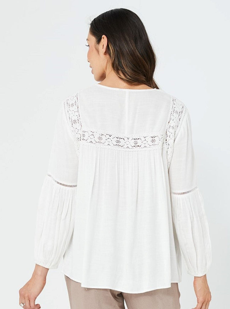 AW2021 Top Indie Top - White/Cotton