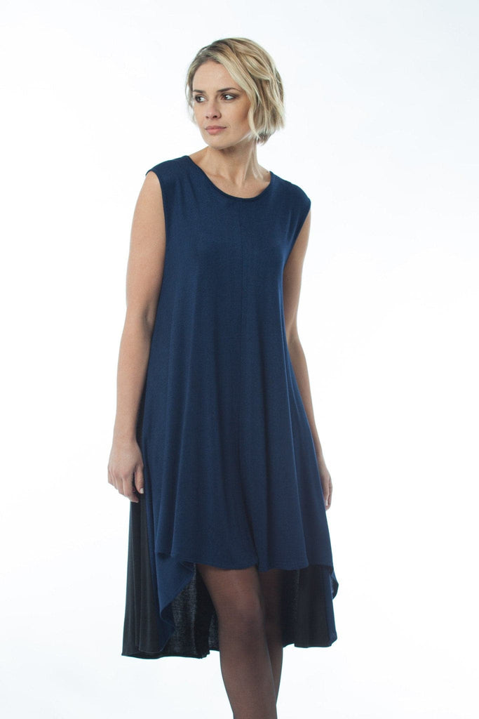 KAJA AW 16 Dress ANNI - Dress Blue/black