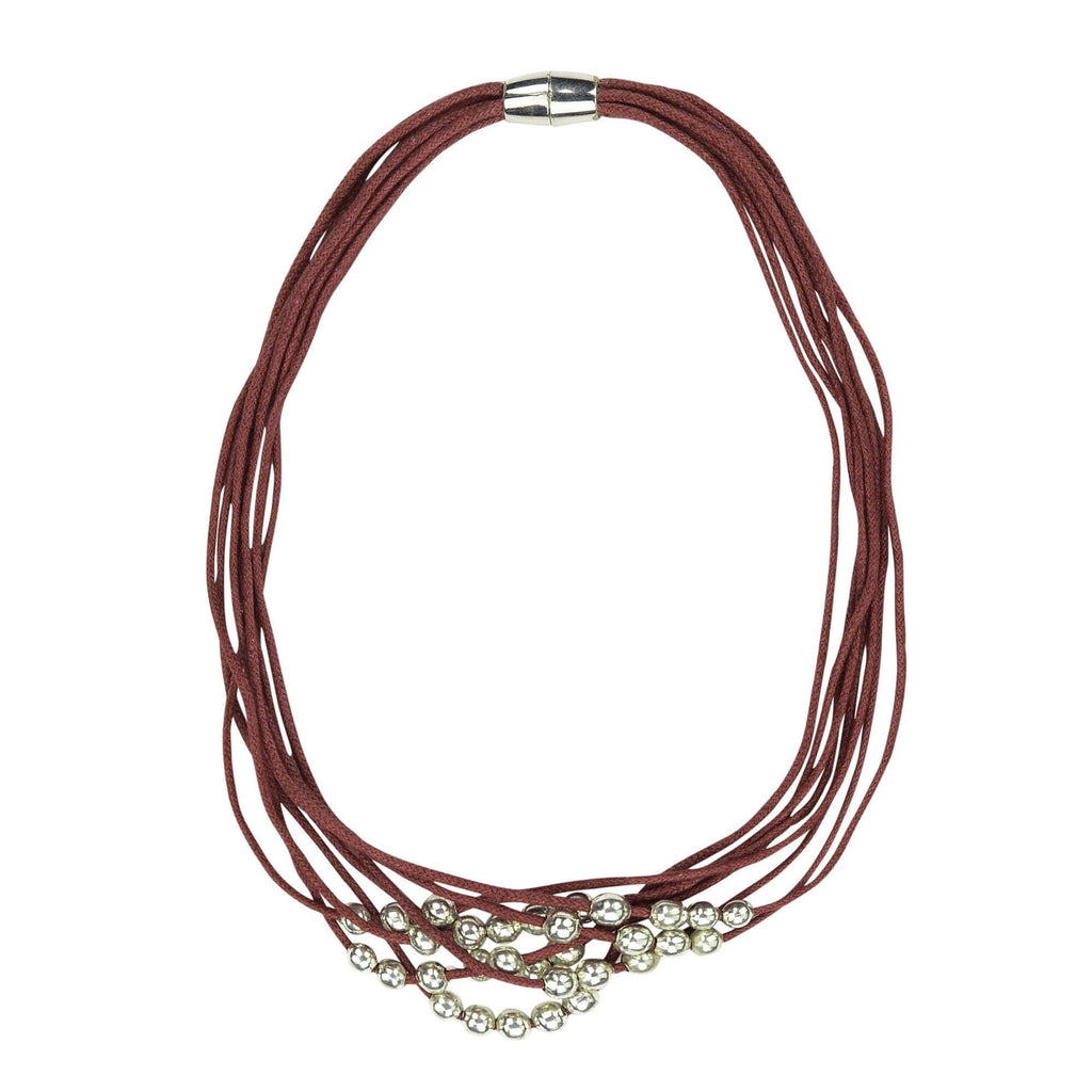 KAJA AW 17 Bracelet Red / O/S EVELYN -Bracelet /Choker necklace - Tibetan Red