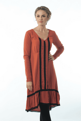 KAJA Clothing Dress Carlotta Dress Orange