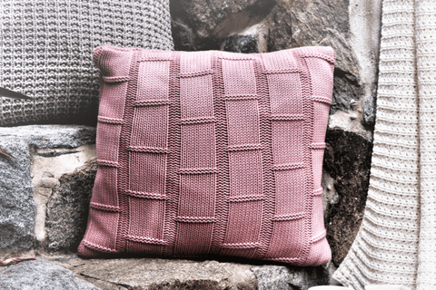 KAJA Home Homeware Pale Pink / O/S / 100% Cotton STOCKHOLM Cushion cover- Pale Pink