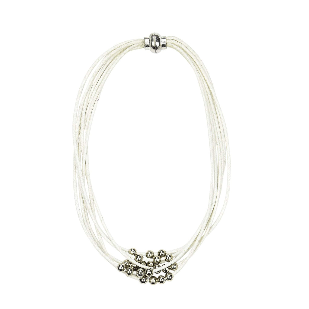 KAJA SS 16 Bracelet White / O/S / Cotton EVELYN -Bracelet /Choker necklace - White
