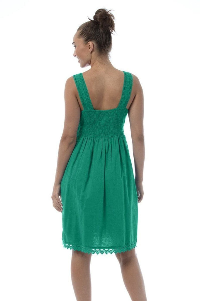 SS2018 Clothing Dress CHLOE Dress - Green