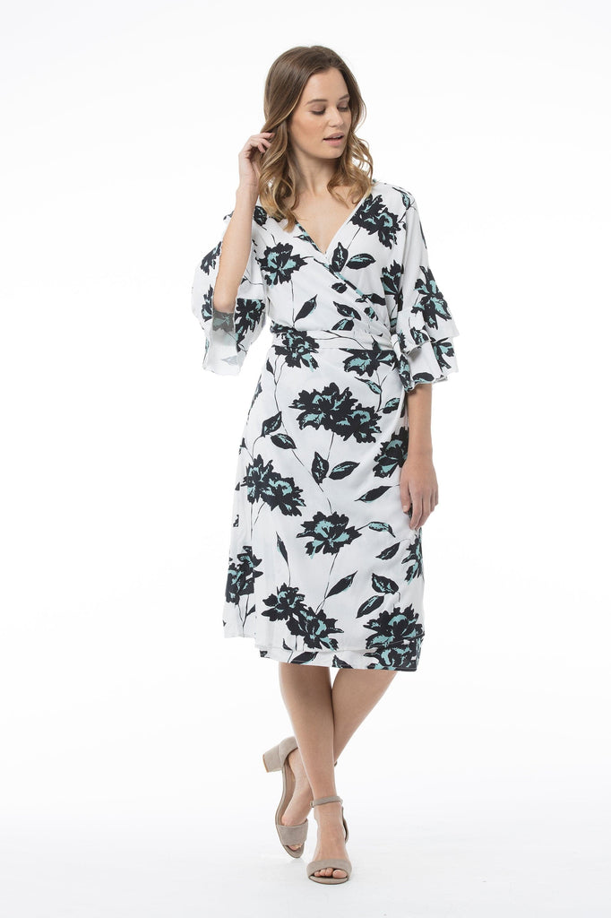 SS2018 Clothing Dress MARIAM Dress - White Floral