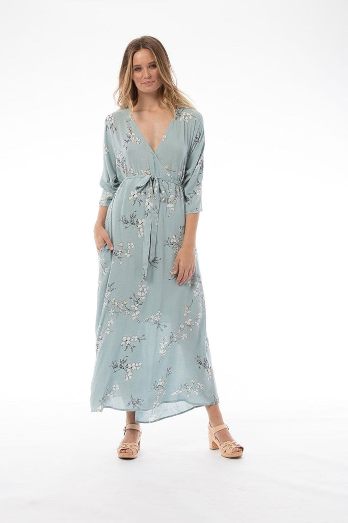 SS2018 Clothing Dress NOREEN Dress - Blue floral