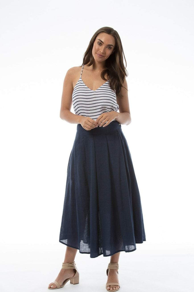 SS2018 Clothing Skirt ELVA Skirt - Navy