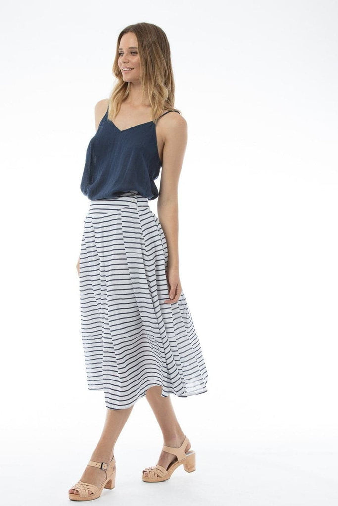 SS2018 Clothing Skirt Elva Skirt - Stripe