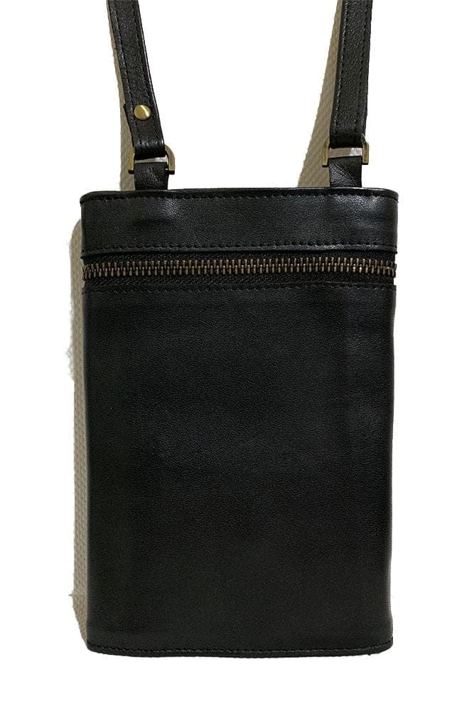 SS2019 Clothing Bag Black Print / O/S / Leather Venice Leather Travel Bag - Black