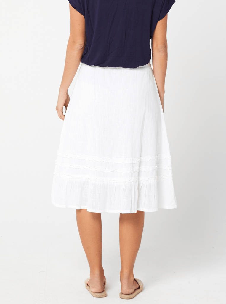 SS2019 Clothing Skirt SHELLY Skirt - White