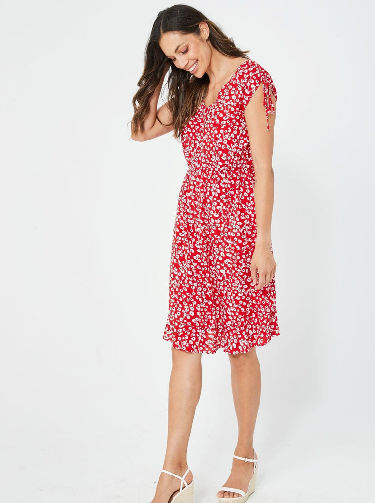 SS2020 Clothing Dress BOBBI Dress | Red Print