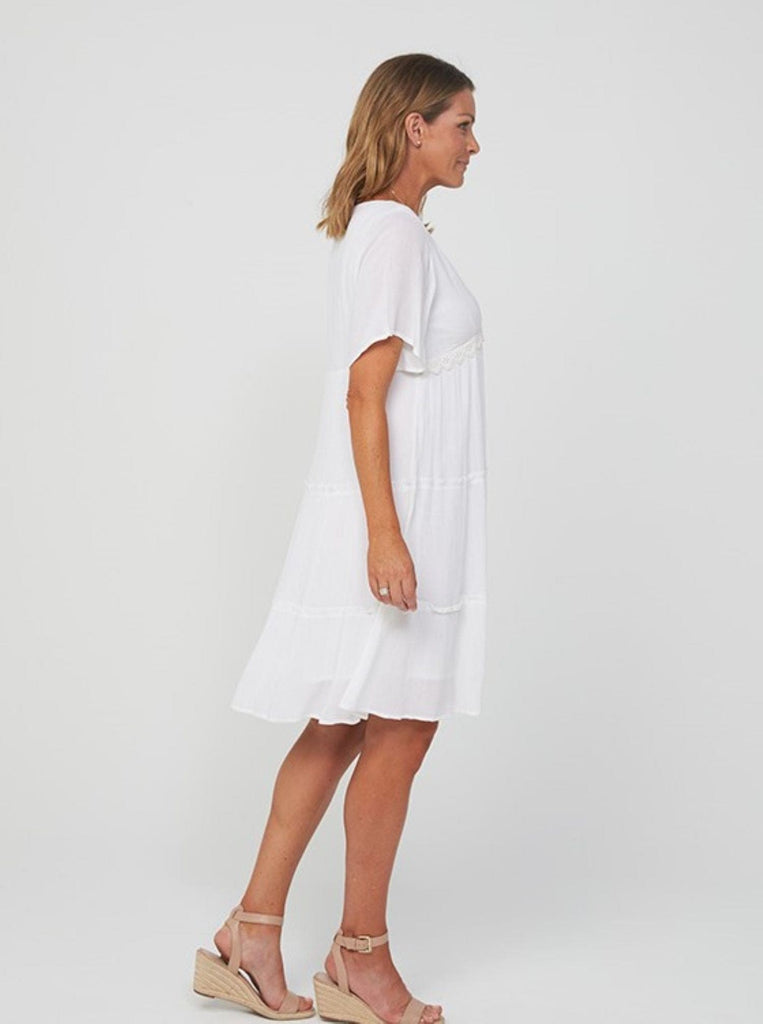 SS2020 Clothing Dress ERICA Dress | White