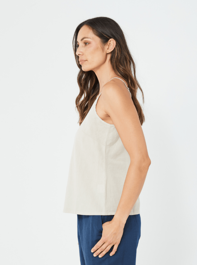 SS2020 Clothing Top CLEO Singlet | Natural