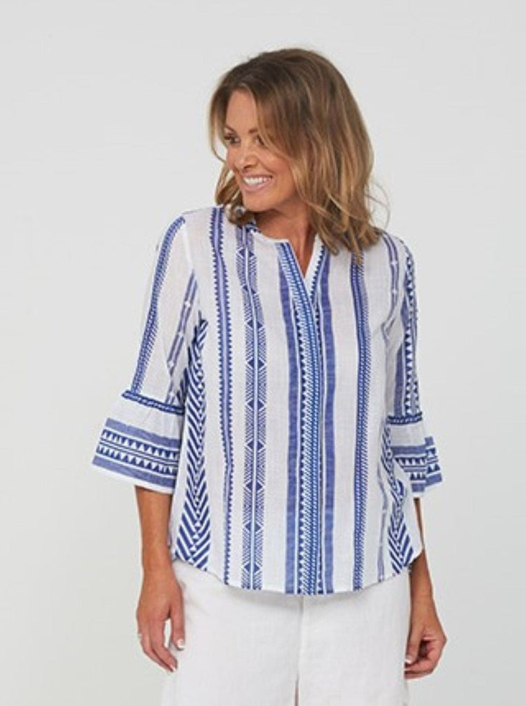 SS2020 Clothing Top PHOEBE Top | Blue Print