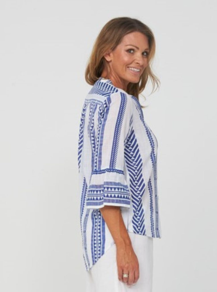 SS2020 Clothing Top PHOEBE Top | Blue Print