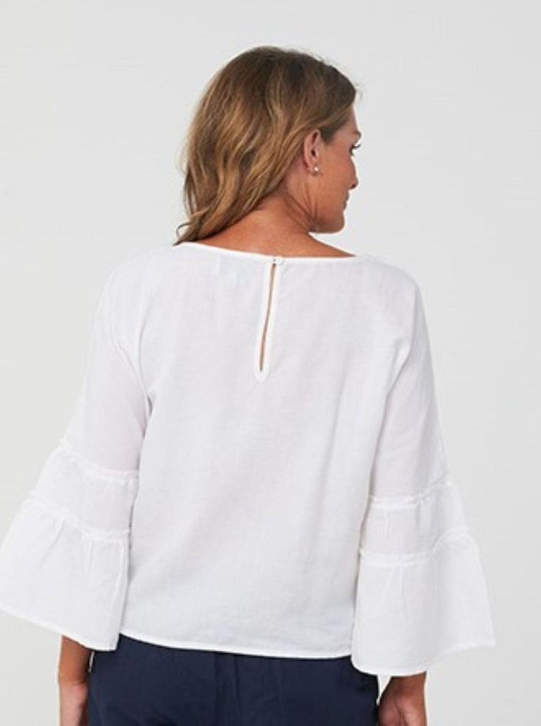 SS2020 Clothing Top ZANNA Top | White