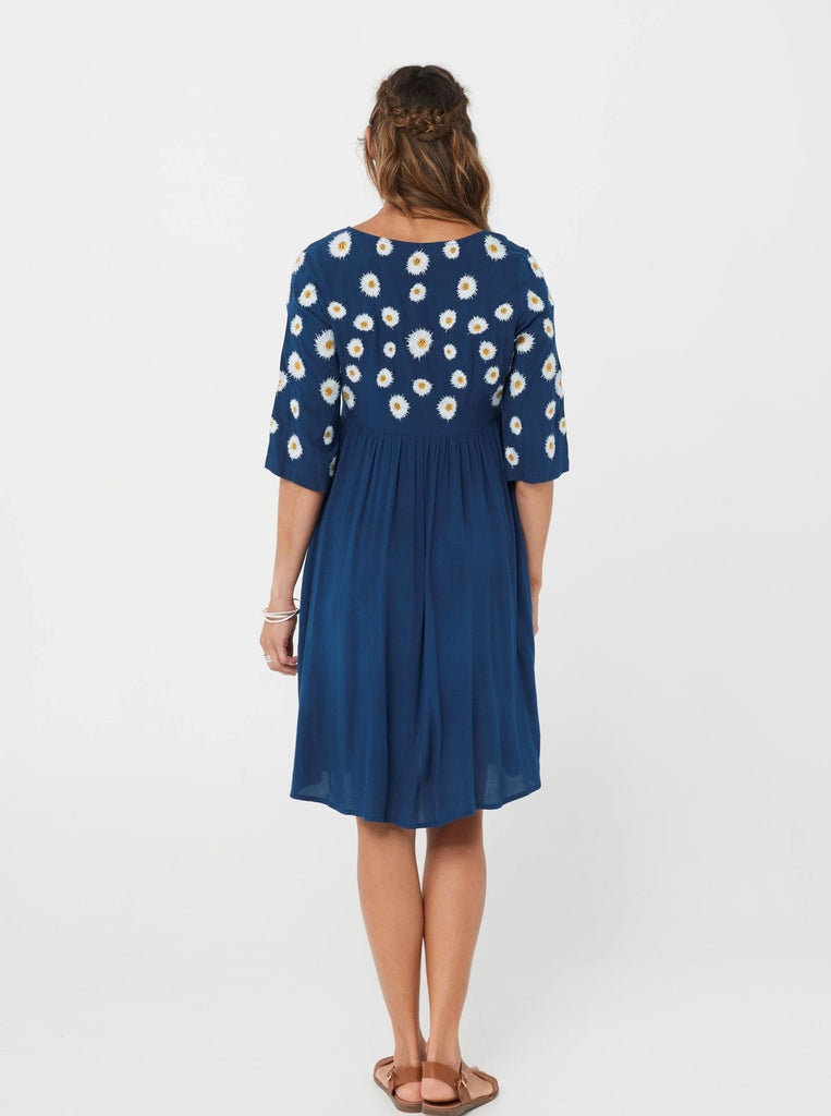 SS2021 Dress Ebba Dress - Blue/Cotton