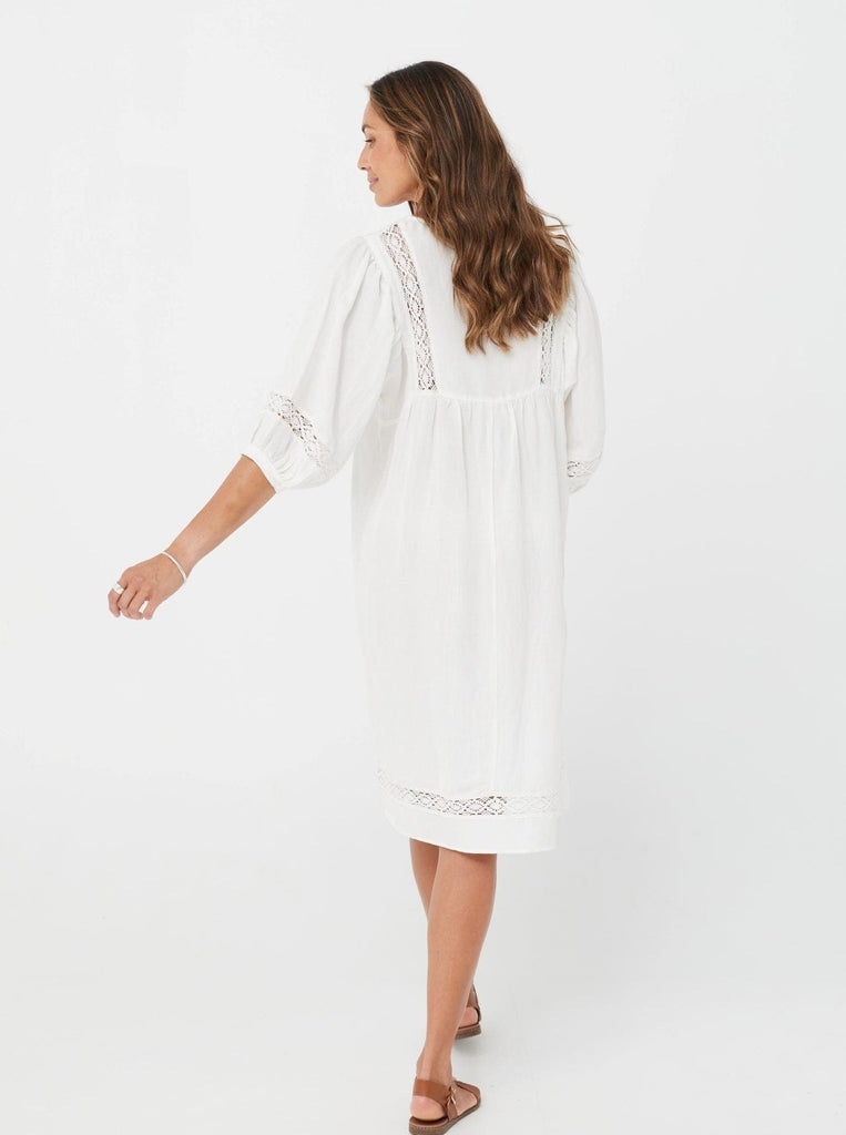 SS2021 Dress Pernilla Dress - Off White/Linen Viscose