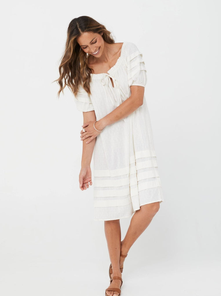 SS2021 Dress Vega Dress - Off White/Cotton