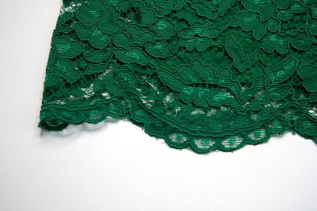 SS2023 Skirt Gianna Skirt - Green Embroidery