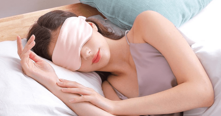 TAIHU SNOW 2021 Sleep MasMulberry Silk Sleep Mask H8.5cm*20.5cm, Pink 